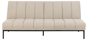 Canapea extensibila Caix, Bej, 87x198x95 cm - Img 7
