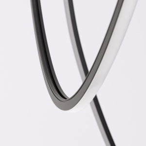 Candelabru LED Alvar 3 Negru 3000K 150x150x260 cm - Img 7