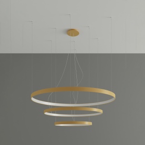 Candelabru LED Rio 55x78x110 Auriu 3000K 110x110x150 cm - Img 2