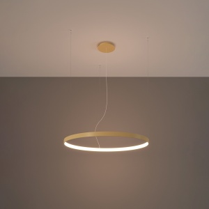Candelabru LED Rio Auriu 3000K 55x55x150 cm - Img 3