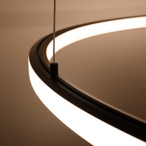 Candelabru LED Risa Negru 3000K 90x90x160 cm - Img 7