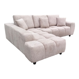 Coltar dreapta Londe, Gri/Bej, 273x211x92 cm - Img 4
