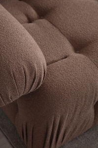 Colțar modular dreapta Doblo Cappuccino 315x210x80 cm - Img 5