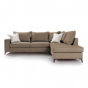 Coltar Stanga Boston Mocha - Crem 290x235x95 cm - Img 2