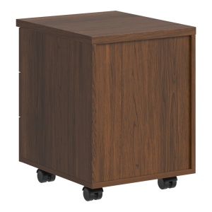 Comoda cu sertare pe roti Fesialo, Nuc, 39x47x52.5 cm - Img 4