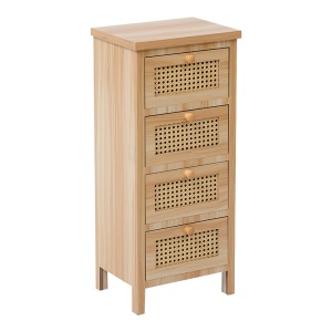 Comoda cu sertare, Scandy, Pako, Natural 34.5x26x78.5 cm - Img 3