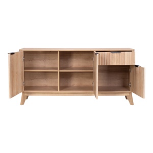 Comoda Hamea Natural 150x39.5x73 cm - Img 5