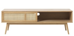 Comoda TV BARRALI, Natural, 45x50x150 cm - Img 2