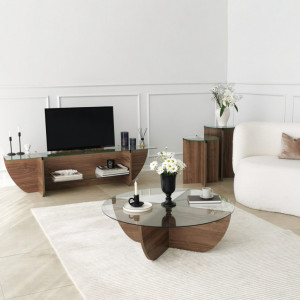 Comoda TV Lily - Walnut - Img 6