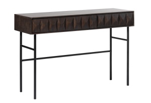 Consola LATINA, Maro inchis, 39x76x116 cm - Img 3