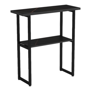 Consola, Solain, Negru, 29x79x85 cm - Img 2