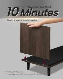 Consola TV Vasagle Maro 140x39x45 cm - Img 3