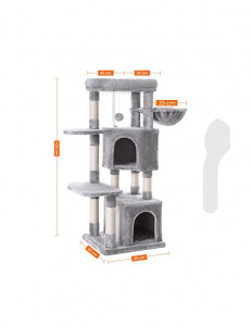 Copac pentru pisici, Feandrea, PCT80W, 120 cm - Img 6