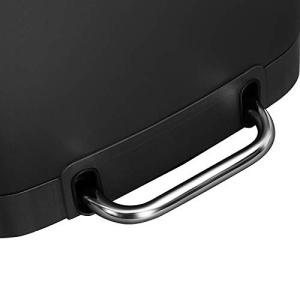 Cos de gunoi, Songmics, Negru, 34x25x61.5 cm - Img 7