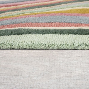 Covor Abstract Flow Albastru deschis 200x290 cm, Flair Rugs - Img 3