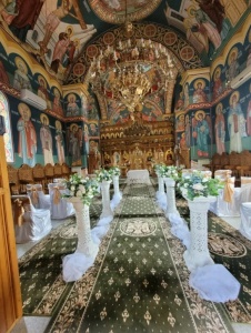 Covor biserica Traversa, Lotos, Verde, 200x2300 cm, Delta Bisericesc 15032 310 - Img 3
