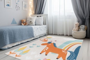 Covor copii Magic Kids ML Roz 115x160 cm - Img 4