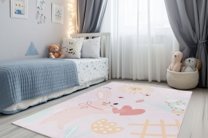 Covor copii Magic Kids ML Roz 160x230 cm - Img 4