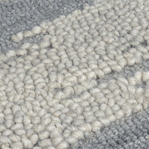 Covor Dion Ikat Wool Albastru 200x290 cm, Flair Rugs - Img 5