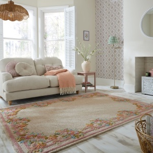 Covor Elise Floral Wool Multicolor 200x300 cm