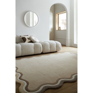 Covor Leo Scallop Border Natural 160x230 cm - Img 4