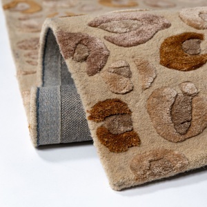 Covor Leopard Frame Natural 160x230 cm