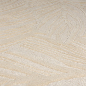 Covor Lino Leaf Natural 160X160 cm, rotund, Flair Rugs - Img 4