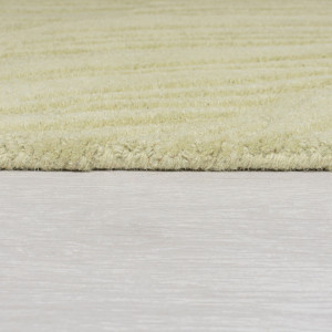 Covor Lino Leaf Verde Sage 160X160 cm, rotund, Flair Rugs - Img 5
