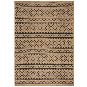Covor Luis Natural/Negru 200X290 cm, Flair Rugs - Img 2