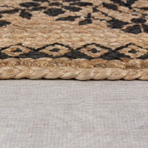 Covor Maisie Natural/Negru 160X230 cm, Flair Rugs - Img 4