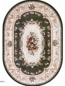 Covor Oval, Lotos, Verde, 150x230 cm, Delta 535 310 - Img 2
