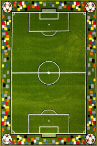 Covor Pentru Copii Kolibri Teren Fotbal, 200x300 cm