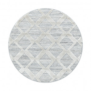 Covor Pisa Gri V2 120x120 cm