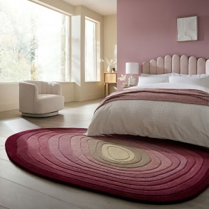 Covor Puddle Ombre Wool Mov 200x290 cm