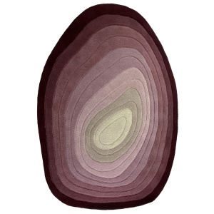 Covor Puddle Ombre Wool Mov 200x290 cm - Img 2