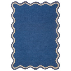 Covor Rivo Wool Bleumarin 160x230 cm - Img 5