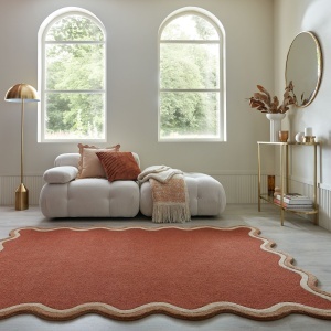 Covor Rivo Wool Teracota 160x230 cm