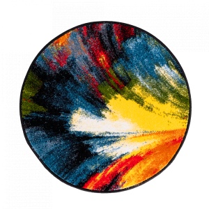 Covor Rotund, Kolibri, Multicolor, 80x80 cm, Delta Kolibri 11017 - Img 2