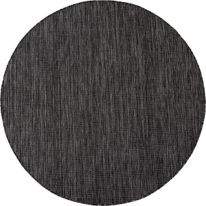 Covor Rotund MIRA V1 Negru 80x80 cm - Img 2