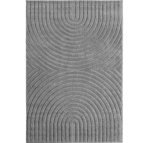 Covor traversa Art boho V2 Argintiu 80x150 cm - Img 8