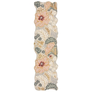 Covor traversa Daphne Shaped Floral Roz 60x230 cm, Flair Rugs - Img 5
