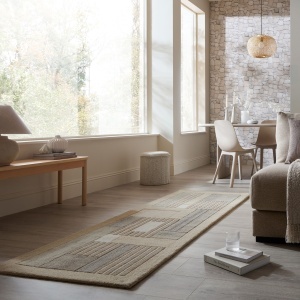 Covor traversa Vara Wool Natural 80x300 cm