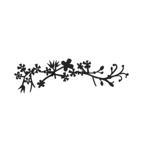 Cuier metalic Bahar Negru 70x3x23 cm - Img 3