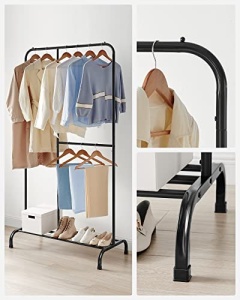 Cuier, Songmics, Negru, 105×50×195 cm - Img 3