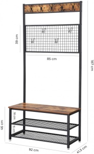 Cuier Vasagle, 92x41.5x187cm - Img 5