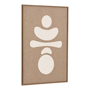 Decoratiune de perete Diva, Maro, 2.5x50x70 cm - Img 4