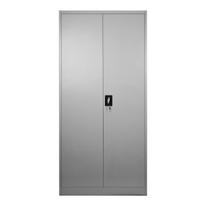 Dulap din metal, compartimentat,, Zogi, Pako, Gri deschis 70x40x180 cm - Img 3