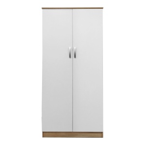 Dulap haine cu 2 usi Lego Alb Maro 80x42x180 cm - Img 4
