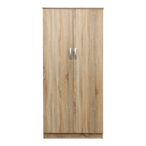 Dulap haine cu 2 usi Lego Natural 80x42x180 cm - Img 4