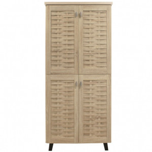 Dulap Pantofi Mantam 24 Perechi Sonoma 78x40x170.5 cm - Img 5